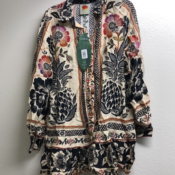 NWT FARM RIO Romantic Garden mini dress. Sold out style - Picture 10 of 12